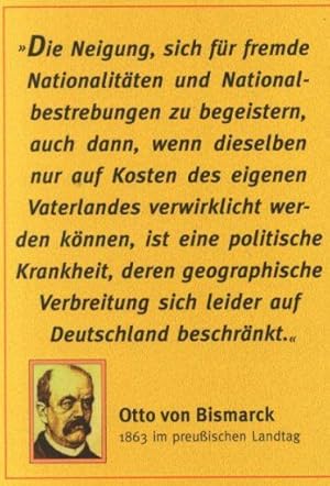 Die Neigung, sich für fremde Nationalitäten und National-bestrebungen zu begeistern. (10 Postkarte