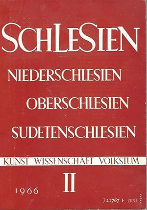 Schlesien, Niederschlesien, Oberschlesien, Sudetenschlesien II, 1966 Eine Vierteljahreszeitschrif...