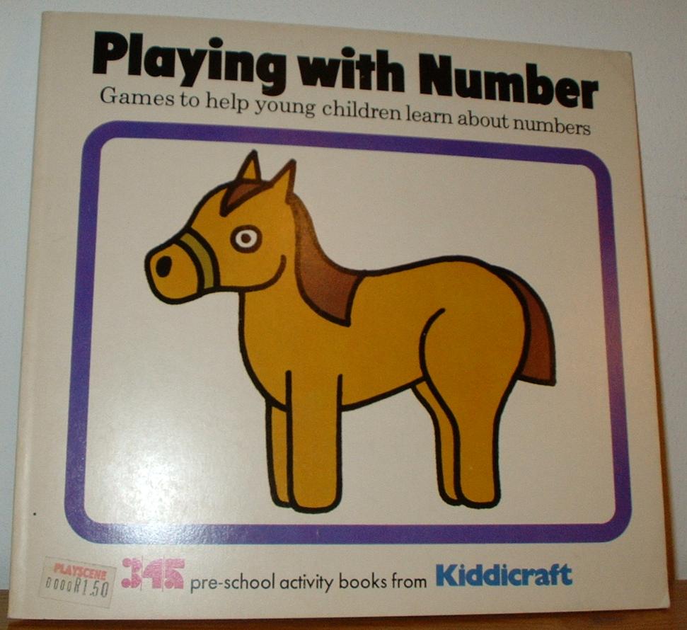 Playing with Number. Games to help young children learn about numbers. 3/4/5 pre-school activity book from Kiddicraft - Grender, Iris and Geoffrey A.J. Butcher