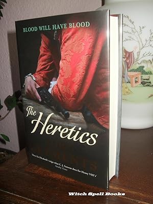 The Heretics : John Shakespeare Book 5:++++FOR THE DISCERNING COLLECTOR, A BEAUTIFUL UK SIGNED,DA...