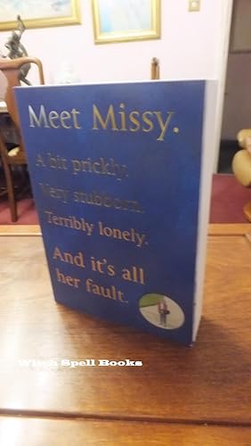 Saving Missy++++A BEAUTIFUL UK UNCORRECTED PROOF AND A FOLDED A4 PRESS RELEASE++++