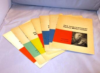 The International Henry Miller Letter. 6 of 7 Issues in the complete run from June 1961 to April of 1964.