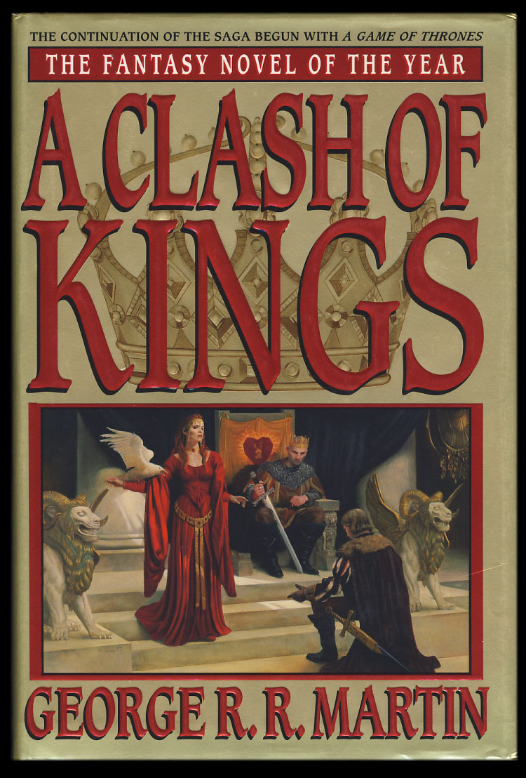 Myndaniðurstaða fyrir clash of kings book cover