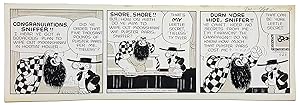 Barney Google and Snuffy Smith Daily Comic Strip Original Art Dated 5-23-49