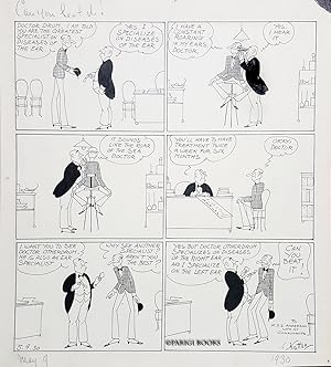 Can You Beat It! 1930 Original Comic Strip Art