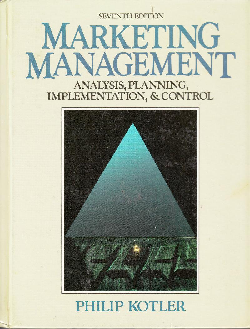 Marketing Management: Analysis, Planning, Implementation, and Control
