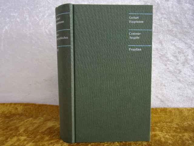 Autobiographisches. Sämtliche Werke. Centenar-Ausgabe. Bd. VII.