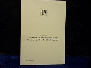 Spielarten des Marcionismus in der Geistesgeschichte des 20. Jahrhunderts. (Nordrhein-Westfälische Akademie der Wissenschaften und der Künste - Vorträge: Geisteswissenschaften).