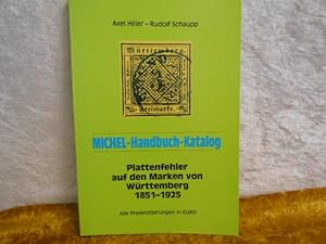 MICHEL-Handbuch Plattenfehler Württemberg.