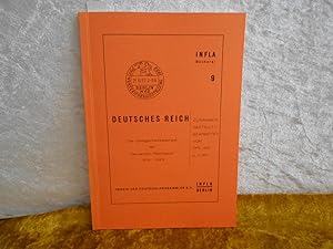 Die Gelegenheitsstempel der Deutsche Reichspost 1919 - 1923. Infla-Bücherei 9.