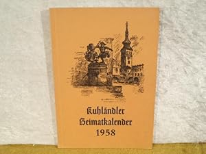 Kuhländler Heimatkalender 1958 für die Heimatbezirke Neutitschein, Wagstadt, Oderau, Fulnek, Frei...