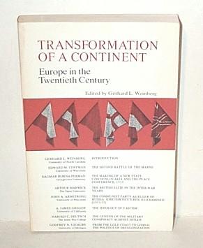 Transformation of a Continent - Weinberg, Gerhard L.