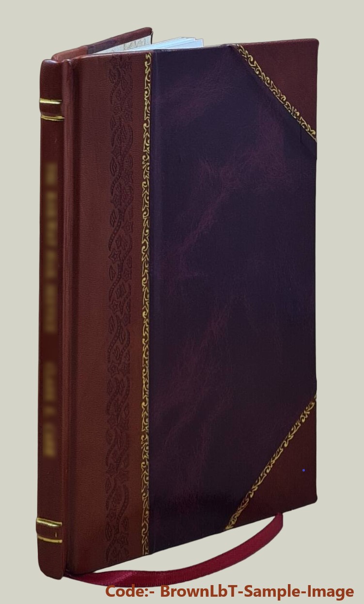 De Lucio Patrensi, sive De ratione inter Asinum q. f. Lucianeum Apuleique Metamorphoses intercedente 1887 [Leather Bound]