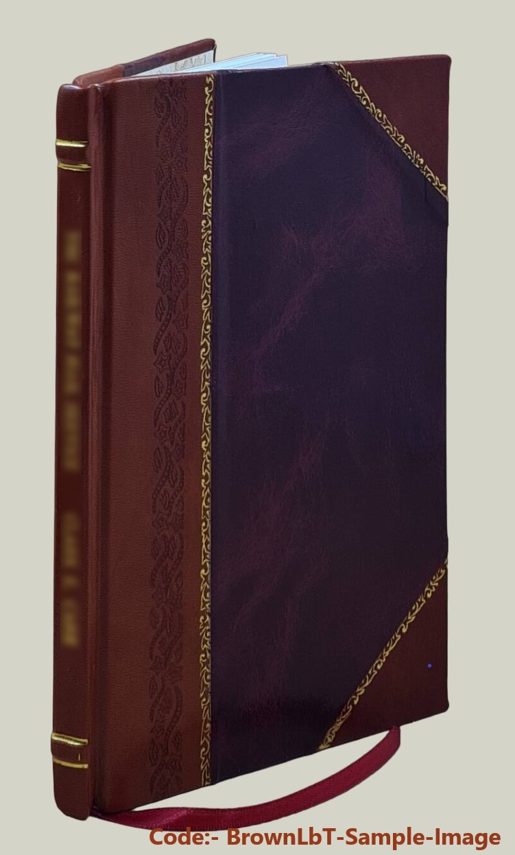 An English and Singhalese lesson book on Ollendorff's system : designed to teach Sinhalese through the medium of the English language. (1900)[Leather Bound] - Carter Charles d. .