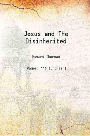 thurman jesus and the disinherited thurman jesus and the disinherited