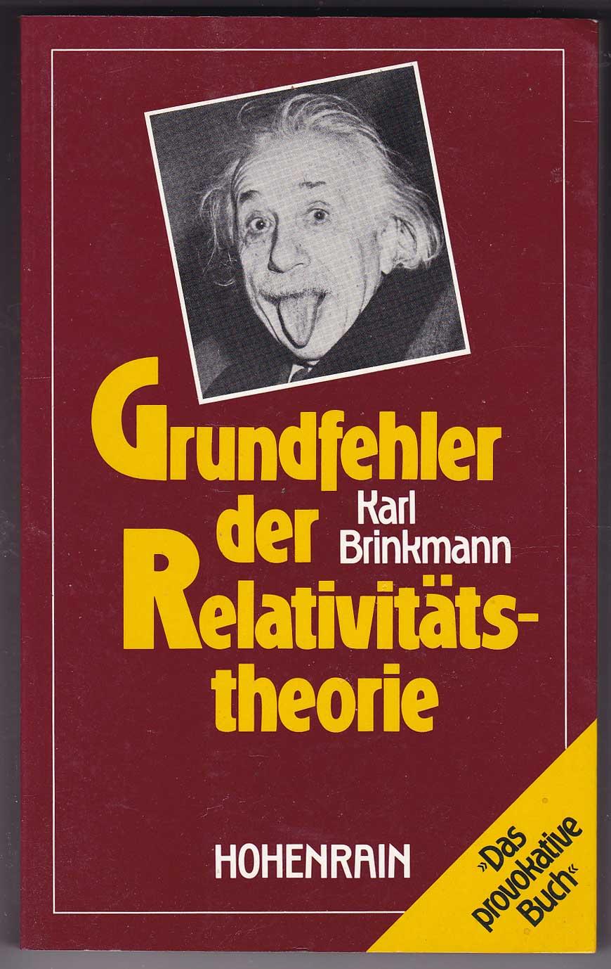 Grundfehler der Relativitätstheorie