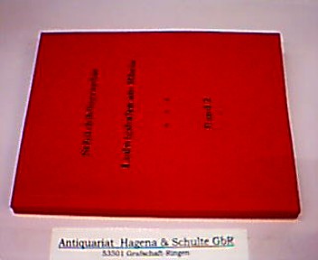 Städtebibliographie Ludwigshafen . Band 2: Erscheinungen der Jahre 1991 bis 1995 mit Nachträgen aus früheren Jahren. - Nürnberger, Jürgen