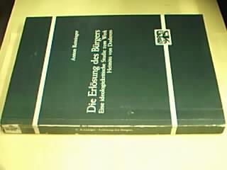 Die Erlösung des Bürgers. Eine ideologiekritische Studie zum Werk Heimito von Doderers. (= Bonner Arbeiten zur deutschen Literatur , Bd. 30). - Reininger, Anton