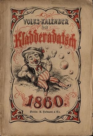 Humoristisch-satyrischer Volks-Kalender des Kladderadatsch für 1860