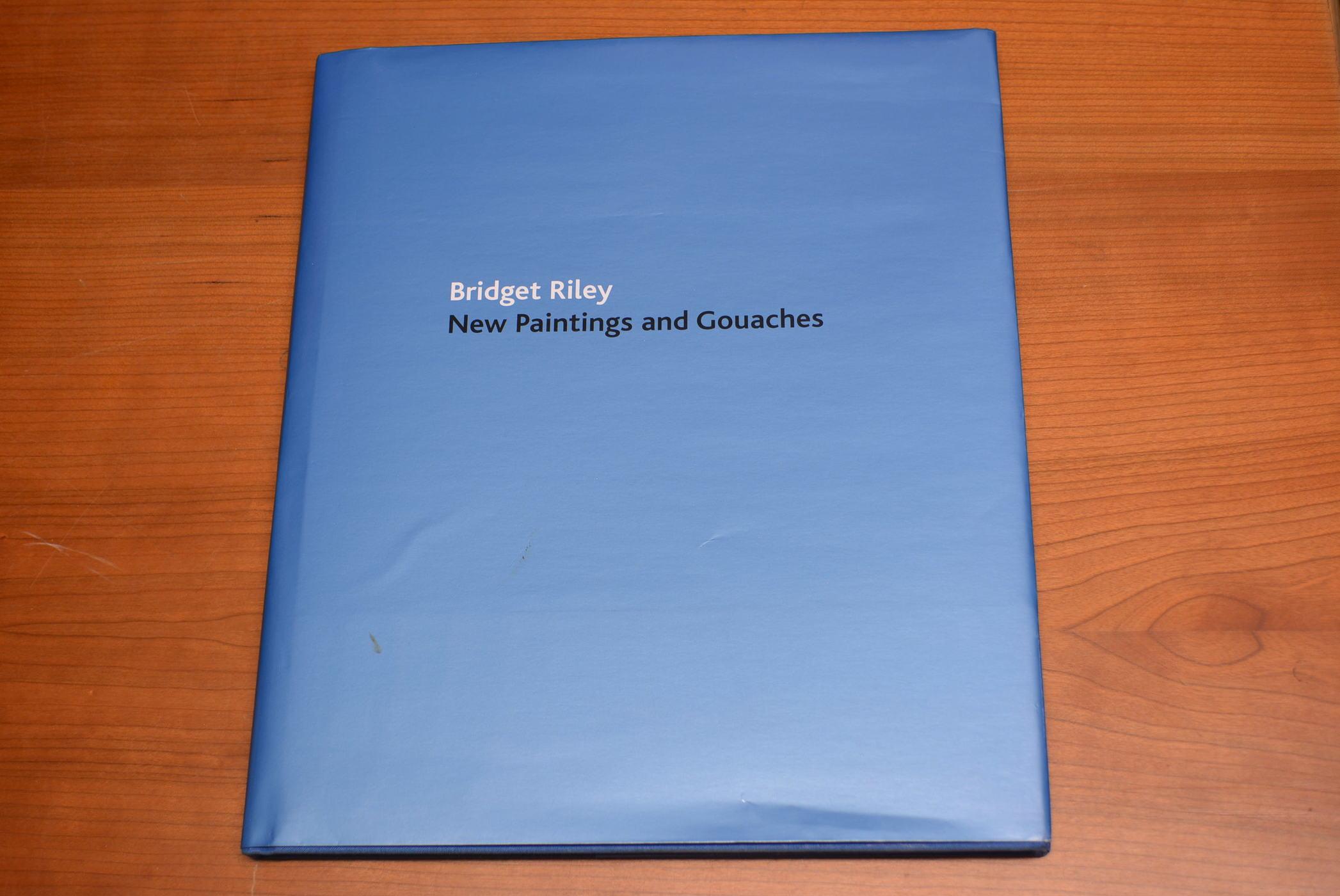 Bridget Riley: New Paintings, Wall Paintings and Gouaches.
