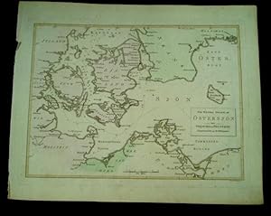 Syd Westra Delen af Östersjön med Öresund och Bälterne. Utgifven 1812 af N. G. Werming.