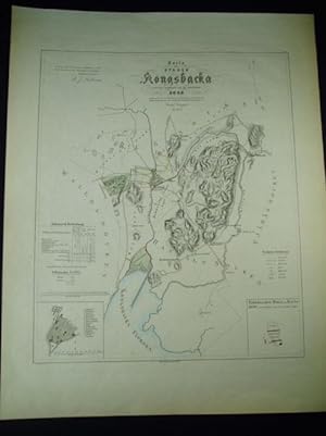 Karta öfver staden Kongsbacka med dess omgifningar och alla underlydande egor på föranstaltande a...