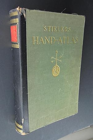 Stielers Hand-Atlas. 254 haupt- und nebenkarten in kupferstich. Zehnte auflage Hundertjahr-Ausgab...