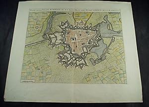 Plan de la ville d Ipres / Plan der stadt Ipren.