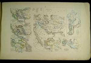 Atlas öfver allmänna historien i sammandrag efter v. Spruner, v. Wedell, Kiepert, Barberet m. fl....