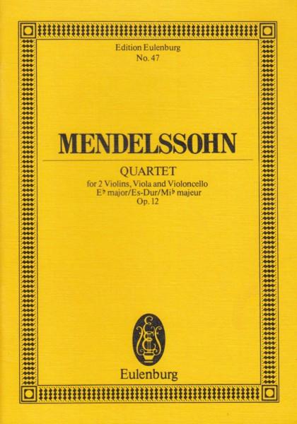 String Quartet No.2 in F major, Op.41/2 - Study Score