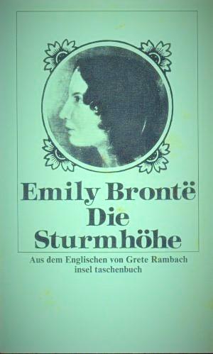 Die Sturmhöhe. - Bronte, Emily