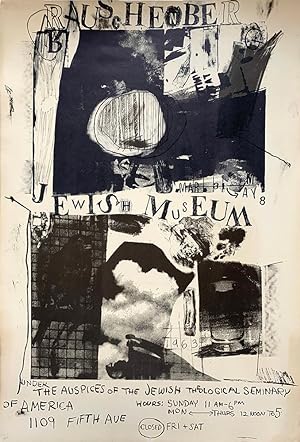 Rauschenberg at the Jewish Museum, 1963 (poster)