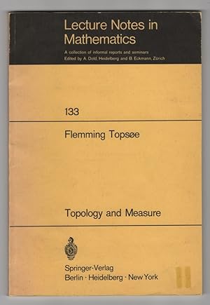 Topology and Measure