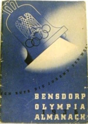 (Olympiade 1936) Ich rufe die Jugend der Welt. BENSDORP Olympia 1936 Almanach.