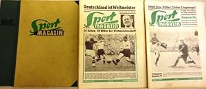 (WM 1954) Sport MAGAZIN 1954 (Jahrgang 9). Nrn. 1-52 (komplett) in Einzelheften, aber mit dem Ori...