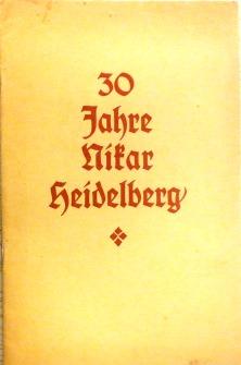 30 Jahre Nikar Heidelberg.