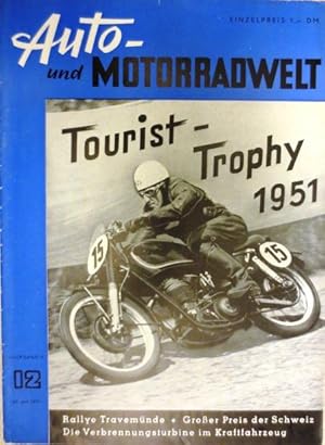 Auto-und MOTORRAD-WELT - Heft 12 v. 22.Juni 1951 (Jahrgang 5).