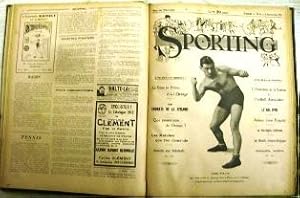 SPORTING (französ. Sportzeitschrift von 1912) - Revue Hebdomadaire illustree de tous les Sports. ...