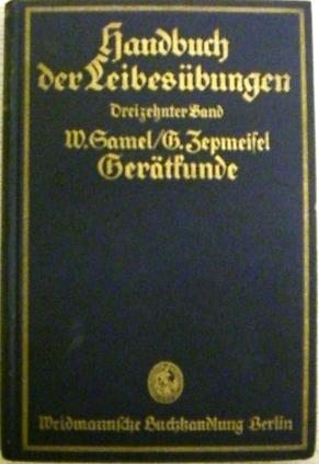 Gerätkunde. Einrichtung und Ausstattung von Turnhallen und Sportplätzen.