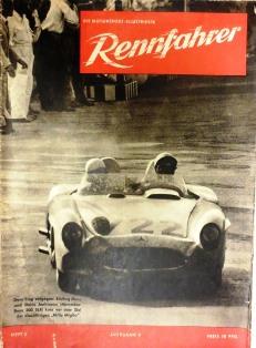 RENNFAHRER - Die Motorsport-Illustrierte. Jahrgang 6 (1955) Heft 2.