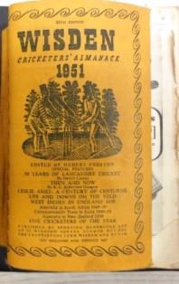 WISDEN Cricketers' Almanack 1951.