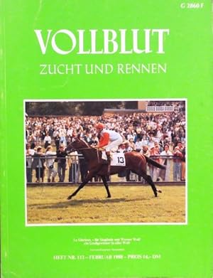VOLLBLUT Zucht und Rennen - Heft Nr. 112, Februar 1988.