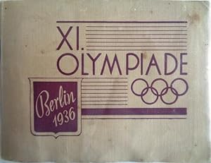 (Olympiade 1936) XI. Olympiade Berlin 1936 - Kleines Foto-Album (11x8,5 cm) mit Fotos von Hansa-L...