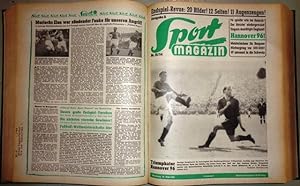 (WM 1954) Sport MAGAZIN (Jahrgang 9, 1954). Nrn. 1-52 (komplett) in grünem Leinen-Einband. Ausgab...