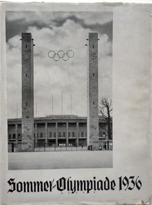 (Olympiade 1936) Sammelbilderalbum Werk 2 - Sommer-Oympiade 1936. Den Text schrieb Armin Petersen...