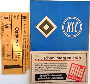 Programmheft: Gruppenspiel um die Deutsche Fußballmeisterschaft, 21. Mai 1960, Volkspark-Stadion:...