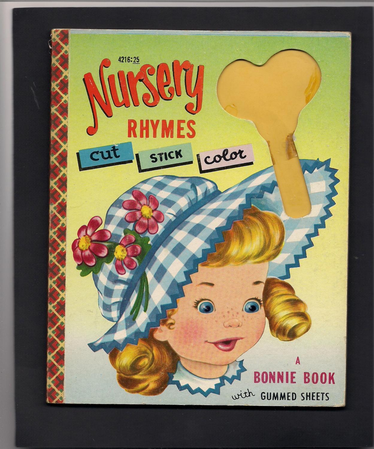 Bonnie Book 4216 Nursery Rhymes Cut Stick Color Unknown