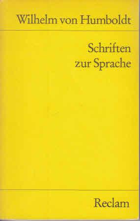 Schriften zur Sprache. Hrsg. von Michael Böhler / Universal-Bibliothek ; Nr. 6922/6924