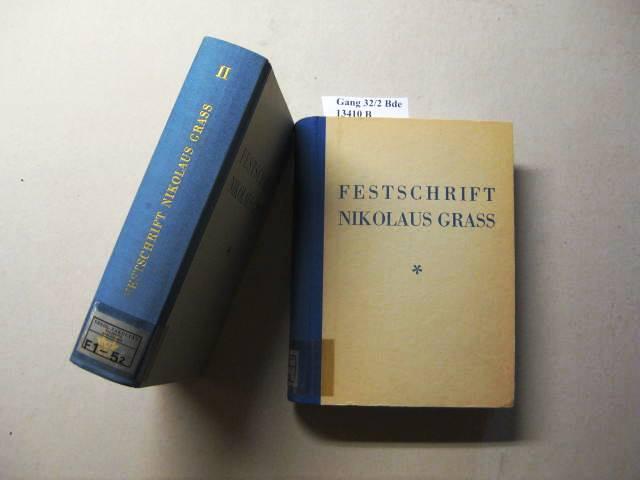 Festschrift Nikolaus Grass