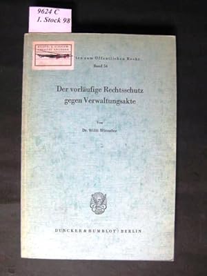 Der Rechtsschutz Gegen Zvab - 